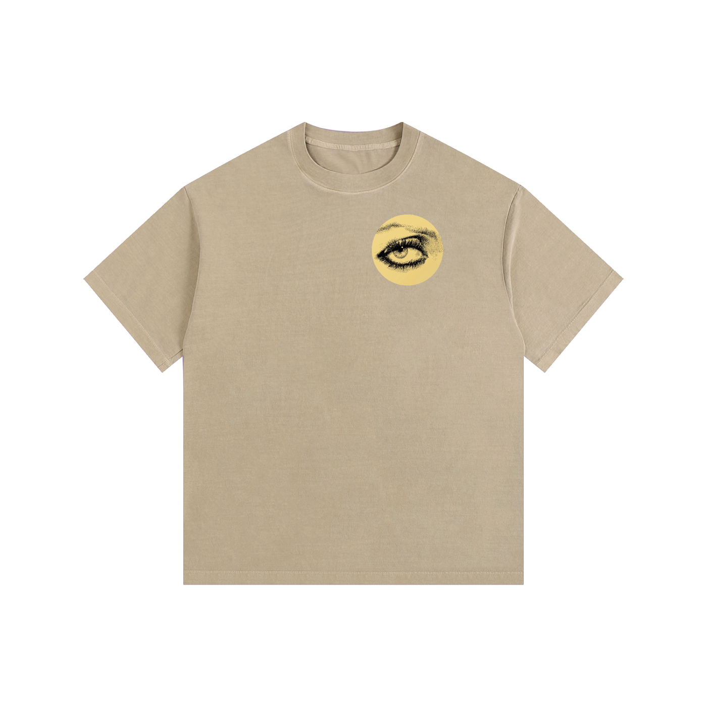 Vintage Washed Oversized Cotton T-Shirt