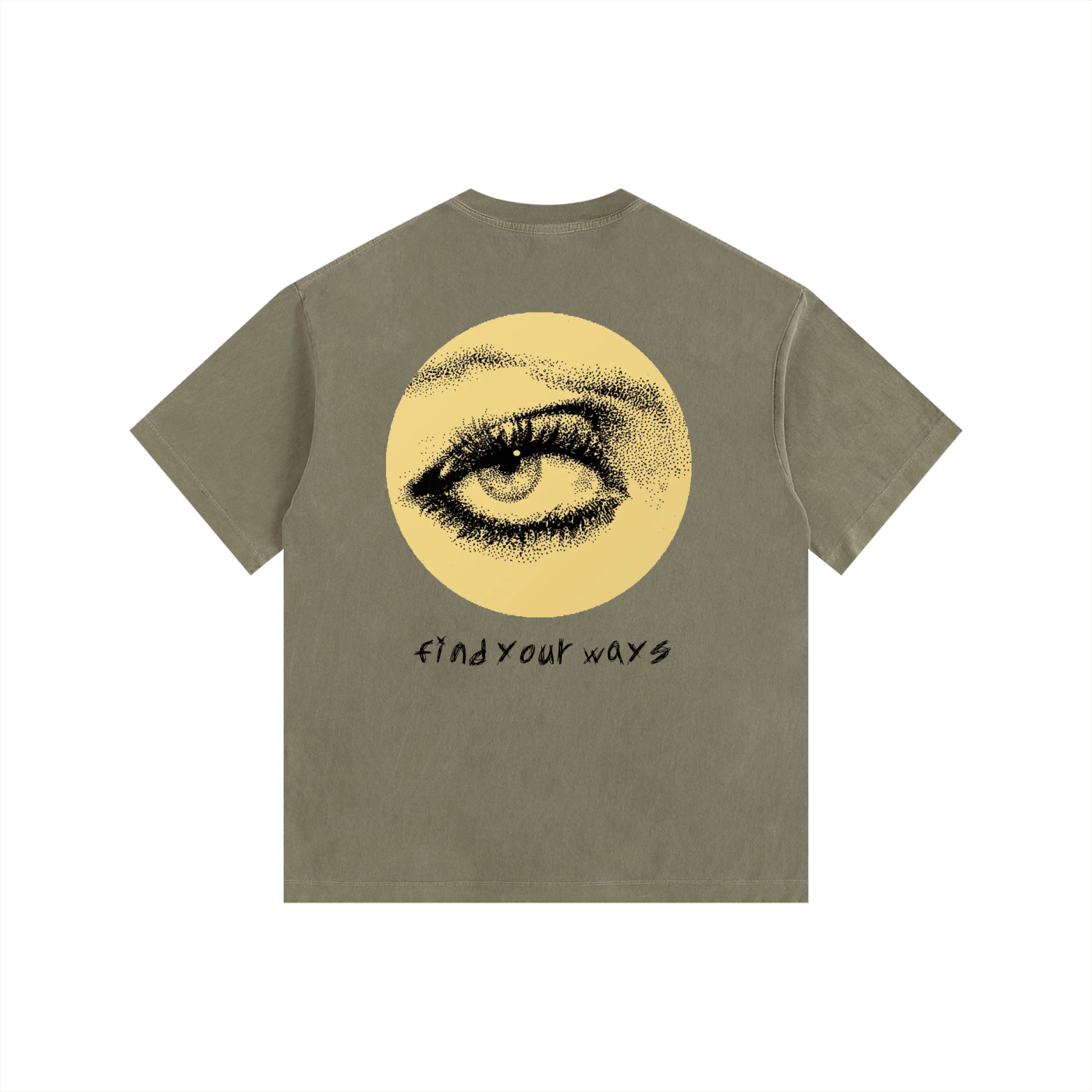 Vintage Washed Oversized Cotton T-Shirt